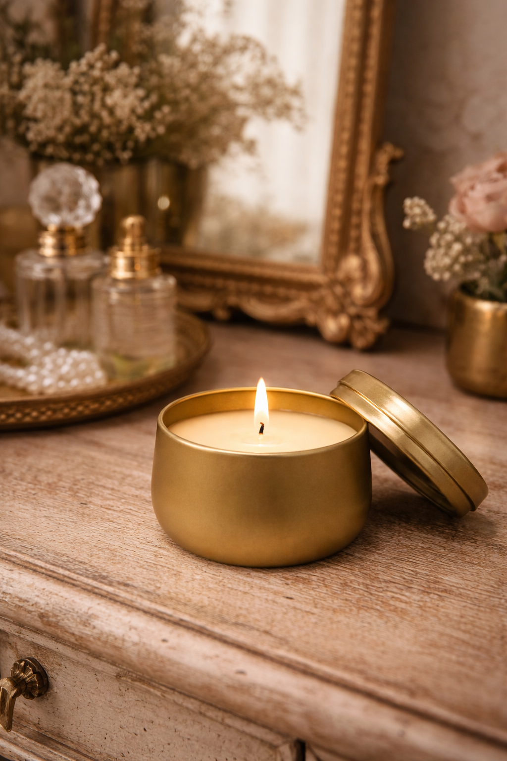 Vela Lata Dorada